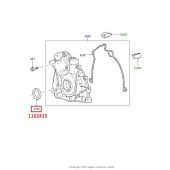 Retentor Dianteiro da Bomba de Oleo Motor - Land Rover Discovery 3 Diesel 2.7 TD6 / Discovery 4 Diesel 2.7 e 3.0 / Range Rover Diesel / Range Rover Sport Diesel - 1102415 - Marca Reinz (Unitario)