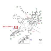 Rolamento do Pinhao do Diferencial Traseiro - (Saida) Salisbury- Land Rover Defender 110 1987-2006 - 607181 - Marca NTN