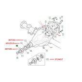 Flange do Diferencial Traseiro (Salisbury - Somente a Flange) - Land Rover Defender 110 1987-1998 - 607185 STC4457 - Marca Allmakes