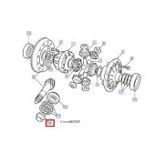 Espaçador do Pinhão Diferencial Traseiro (Salisbury) - Land Rover Defender 110 - 607197 - Marca Allmakes