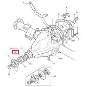 Retentor do Pinhao do Diferencial Traseiro Land Rover Defender 110/130 1987-1998 (Eixo Salisbury) - AEU2515 - Marca Allmakes PR2