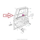Friso Exterior/Pestana Acabamento Vidro Dianteiro (Pestana) -  Land Rover Defender - ALR5980 - Marca Allmakes