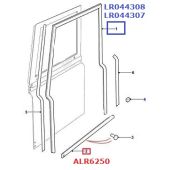 Borracha da Porta Dianteira Lado Direito Land Rover Defender  - LR077687 LR044307 - Marca Allmakes