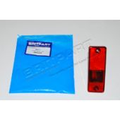 Lanterna Seta Lateral do Parachoque  Lado Esquerdo Land Rover Discovery 1 1994-1999 - AMR2576 - Marca L.E. Perei