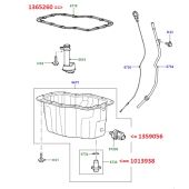 Junta da Tampa do Carter Motor 2.7 e 3.0 V6 Diesel - Land Rover Discovery 3 e 4 2.7 V6 2005-2014 / Range Rover Sport 2.7 V6 2005-2013 - 1365260 - Marca Eurospare