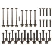 Kit de Parafusos e Porcas Para Modelo Puma - Inox - (4 Portas)  Dianteira e Lateral Traseira  Land Rover Defender 2007-2010 - DA1133P - Marca Britpart