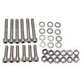 Kit de Parafusos em Inox da Porta Traseira 1987-2006 - Land Rover Defender - DA1134 - Marca Allmakes