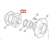 Chapa Manga de Eixo Land Rover Defender 1987-2006 / Discovery 1 1989-1998 - FRC2310 BR0357 - Marca Allmakes