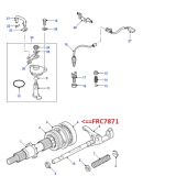 Rolamento do Eixo de Saida Dianteira - Caixa de Transferencia LT230 - Land Rover Defender / Discovery 1 300TDI - FRC7871 - Marca Timken