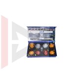 Kit de Lanternas de Led (8 Lanternas + 1 Rele) - Land Rover Defender ate 2006  - GL1192