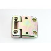 Dobradiça Superior da Porta Dianteira  - Lado Direito - Land Rover Defender 1998-2010 - BDB710200 LR077708 - Marca Allmakes