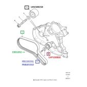 Tensor da  Correia Dentada Motor 300TDI -  Land Rover Defender 1994-2006 / Discovery 1 1997-1999 300TDI - LHP100860 - Marca Allmakes PR2/INA