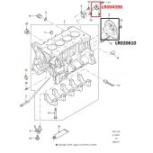 Retentor Traseiro do Virabrequim -  Motor Puma - Land Rover Defender 2.4 2007-2011 - LR020610 LR020609 - Marca Corteco