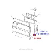 Borracha do Vidro Oval (Borracha + Tira de Enchimento) - Pick-up - Land Rover Defender 1987-2006 - 330791 e LR012213 - Marca Allmakes
