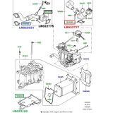 Junta do Modulo EGR  - Motor 4.4 V8 Diesel - Land Rover Range Rover 2010-2012 / Range Rover 2013 > / Range Rover Sport 2014 > - LR023100 - Marca Allmakes 