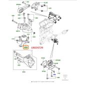 Coxim Hidraulico do Motor (Inferior) - Land Rover Discovery Sport 2015 > / Evoque 2012 > - LR024729 - Marca Corteco