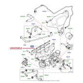 Junta do Coletor de Escape Motor 2.0 16V - Land Rover Evoque 2.0 16V Gas 2012 > / Freelander 2 2.0 16V 2007-2014 / Range Rover Sport 2.0 16V 2014 - LR025852 - Marca Reinz