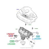 Sensor de Pressao no Coletor de Admissao - Land Rover Freelander 2 2.0 16V Gas 2007-2014 / Evoque 2.0 16V Gas 2012 > - LR075167 - Marca Delphi