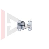 Dobradica Inferior ou Intermediaria da Porta Traseira - Land Rover Defender 1987-2010 - LR075817 BHB710100 - Marca Britpart (unitario)