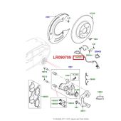 Sensor de Desgaste da Pastilha de Freio Traseiro - Land Rover Range Rover Velar 2017  > - LR090709 - Marca Autotec