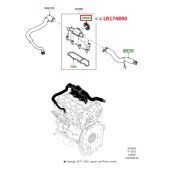 Diafragma da Tampa de Valvulas - Land Rover Discovery Sport 2.0 Gas 2015 > / Evoque 2.0 Gas 2012 > / New Evoque 2.0 Gas 2019 > - LR174890 - Marca Eurospare