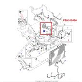 Mangueira da Bomba D´agua -  Land Rover Discovery 2 1999-2004 TD5 - PEH101660 - Marca Allmakes 