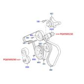 Tensor Superior da Correia Poly V - Land Rover Discovery 3 2.7 V6 Diesel 2004-2009 / Range Rover Sport 2.7 V6 2005-2009 - PQH500130 - Marca INA