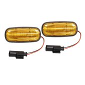 Par de Piscas Lateral em LED  (Laranja)  - Land Rover Defender 2000-2010 - TF31012  - XGB100310L - Marca Terrafirma