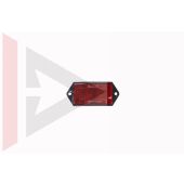 Refletor Traseiro Retangular - Land Rover Defender 1987-2003 - MWC1722 XFF100070 - Marca Eurospare(unitário)