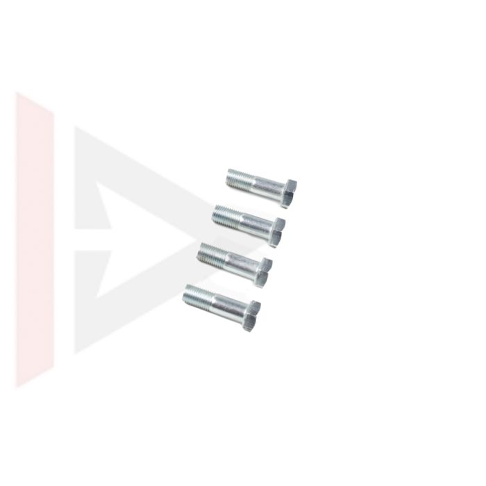 Kit 4 Parafusos com Porca da Flange Dianteira - Land Rover Defender 1994-2006 - BT606106 - Marca Allmakes