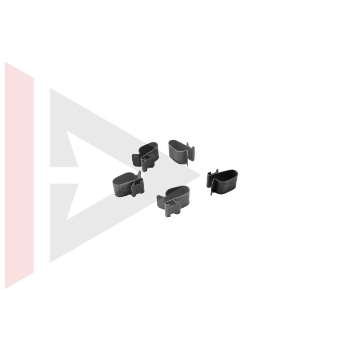 Kit 5 Clips das Forrações - Land Rover Defender - BTR6682 - Marca Allmakes 