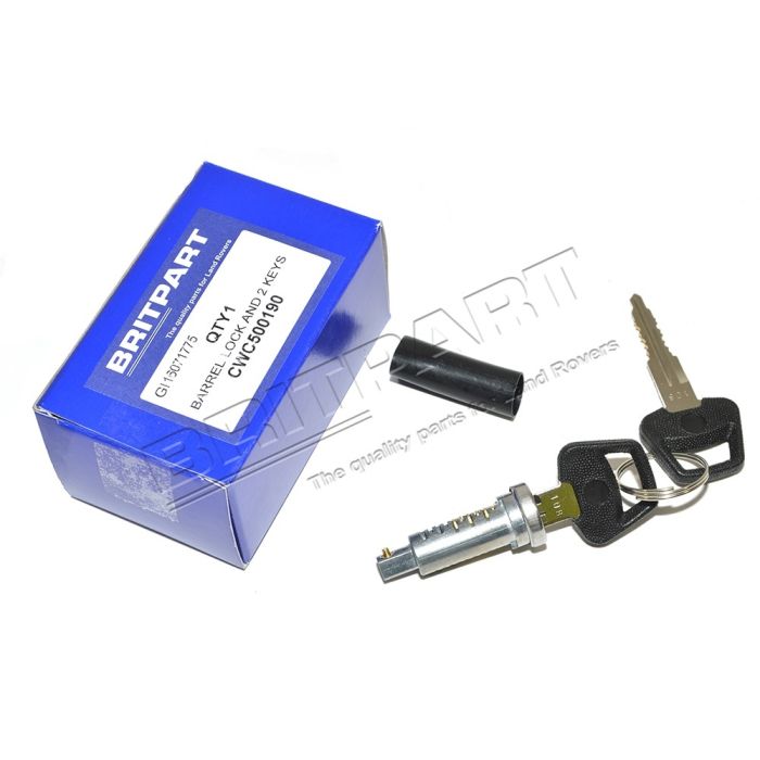 Kit Miolo de Chaves das Portas (1 Miolo e 2 Chaves) Longo  - Land Rover Defender a partir 2002 - CWC5001902 - Marca Allmakes