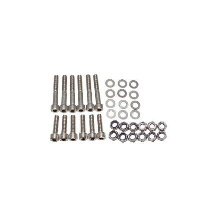 Kit de Parafusos em Inox da Porta Traseira 1987-2006 - Land Rover Defender - DA1134 - Marca Allmakes