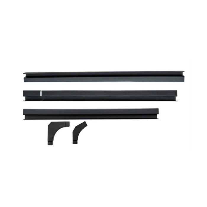Kit de Canaletas do Vidro Dianteiro Lado Esquerdo (Somente a Canaleta) - Land Rover Defender 1994-2006 - DA4879 - Marca Allmakes