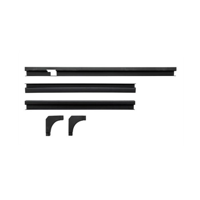 Kit de Canaletas do Vidro Porta Lateral Traseira - LD Esquerdo (Somente a Canaleta) - Land Rover Defender 1994-2006 - DA4889 - Marca Britpart