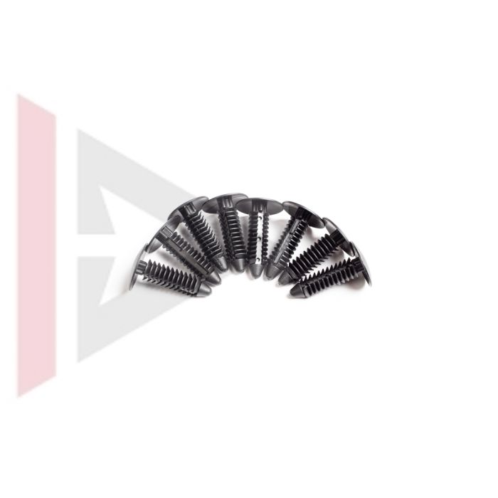 Kit 8 Presilhas da Grade do Radiador Land Rover Defender - DZM100080 - Marca Britpart