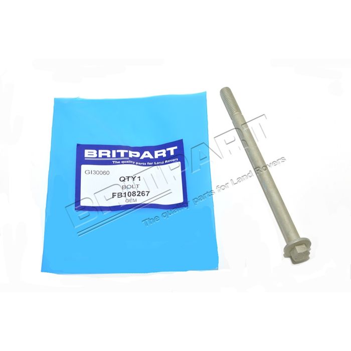 Parafuso do Motor TD5 Diesel M8x130 Flangeado - Land Rover Discovery 2 TD5 Diesel 1999-2004 - FB108267 - Marca Britpart OEM
