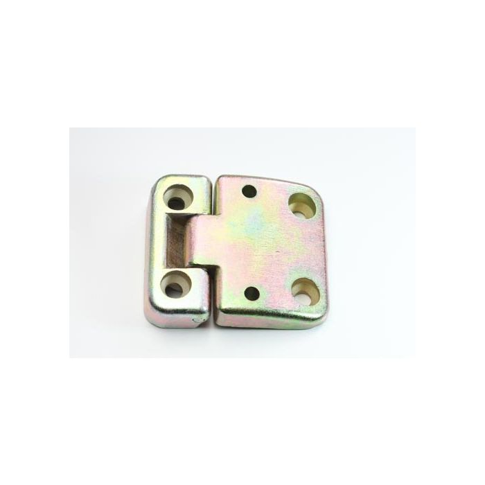 Dobradiça Superior da Porta Dianteira  - Lado Direito - Land Rover Defender 1998-2010 - BDB710200 LR077708 - Marca Allmakes