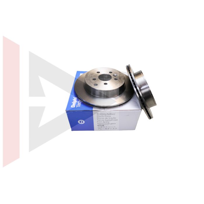 Par de Discos de Freio Traseiro Land Rover Freelander 2 Gas 3.2 2006-2014 - LR001019 - Marca Delphi