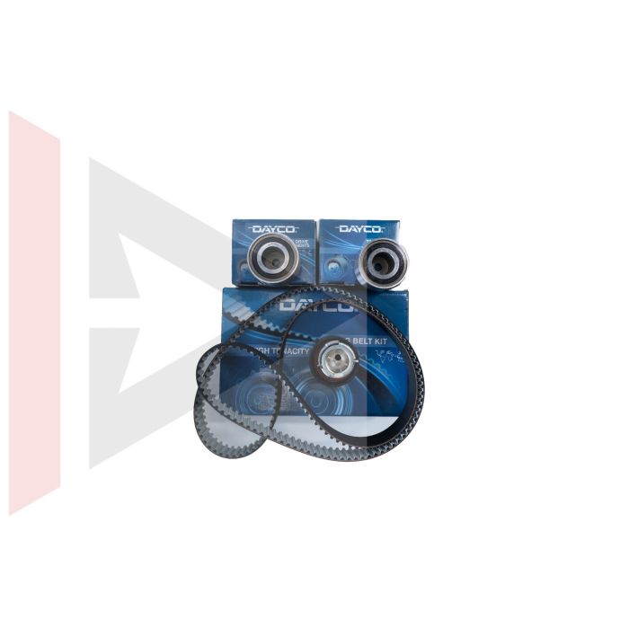 Kit de Correia e Tensor (Dianteira) Land Rover Discovery 3 2005-2009 2.7 TD6 / Discovery 4 3.0 TD6 2014 / Range Rover Sport 2005-2009 2.7 TD6 - LR016655 - Marca Dayco