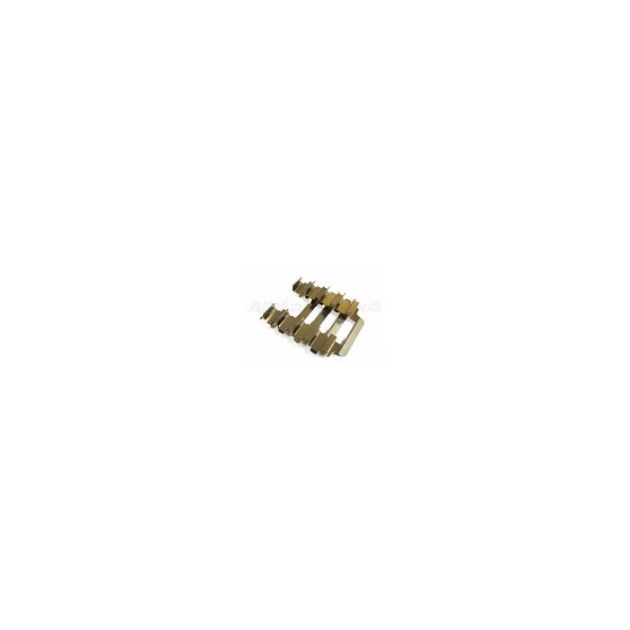 Kit de Presilhas das Pastilhas de Freio Dianteiro - Land Rover Discovery 3 e 4 2005-2015 / Range Rover 2002-2012 / Range Rover Sport 2005-2013 - LR019625 - Marca Allmakes 