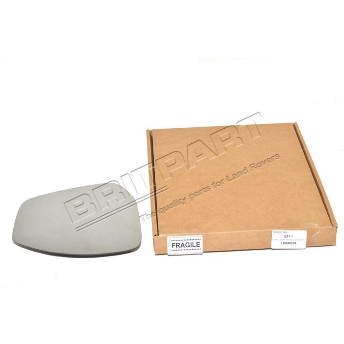 Espelho Retrovisor Externo - Lado Esquerdo - (Somente Espelho) - Land Rover Evoque a partir Chassi EH00001 / Discovery Sport 2015 - LR048360 - Marca Britpart