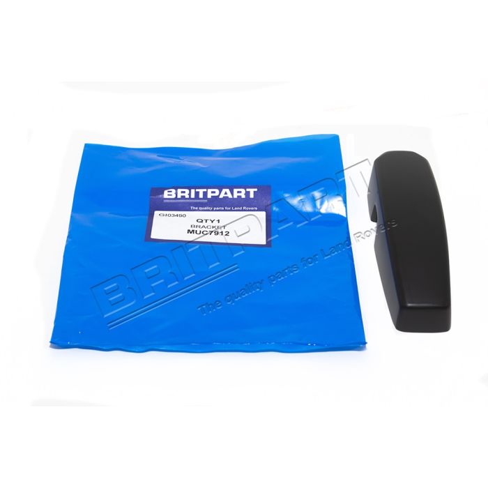 Acabamento/Suporte Externo do Parabrisas - Lado Esquerdo - Land Rover Defender 1987-2011 - MUC7912 - Marca Britpart