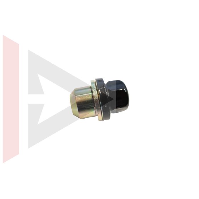 Porca da Roda de Aluminio Cor Preta Defender