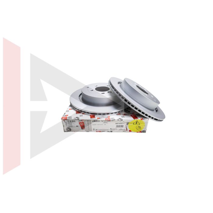 Par de Discos de Freio Traseiro Land Rover Discovery 3 4.4 V8 sdb000646