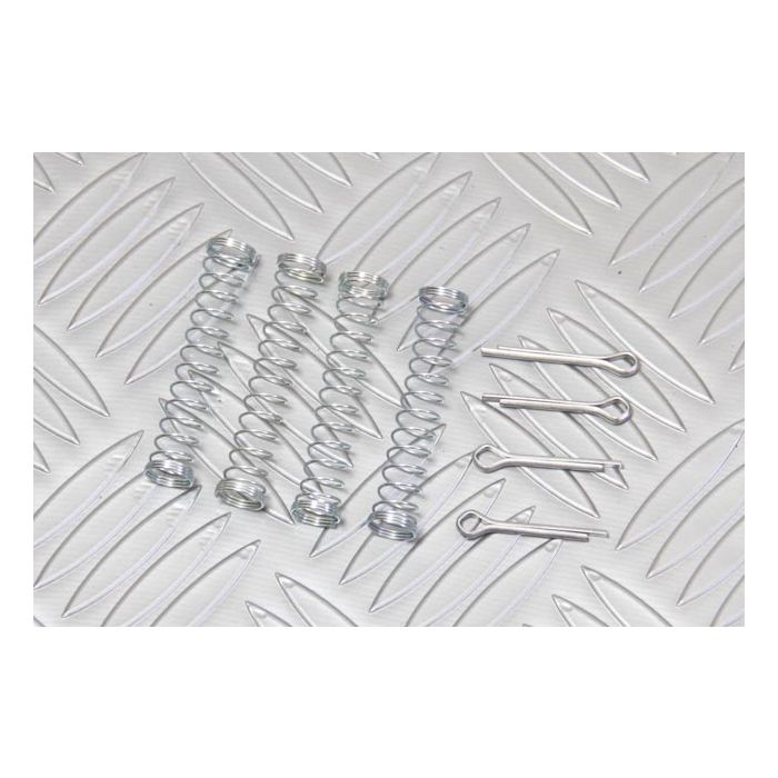 Presilha para pastilha de Freio Traseiro Land Rover Defender 90 / Discovery 1 1989-1998 (Disco Solido) - STC8576 - Marca Allmakes