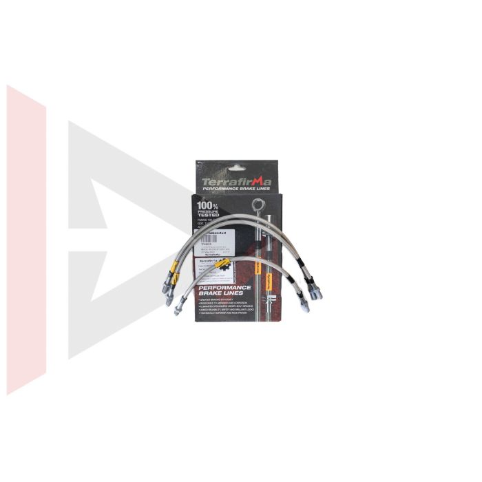 Kit Flexivel de Freio Maior 2"  - Land Rover Defender 90 1984-2006 - TF640GD - Marca Goodridge